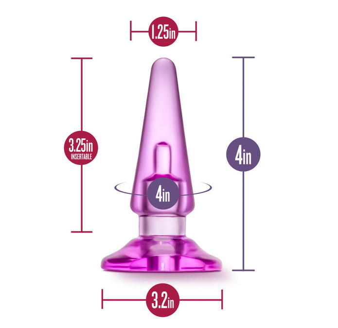 How do I choose the right size of butt plug?