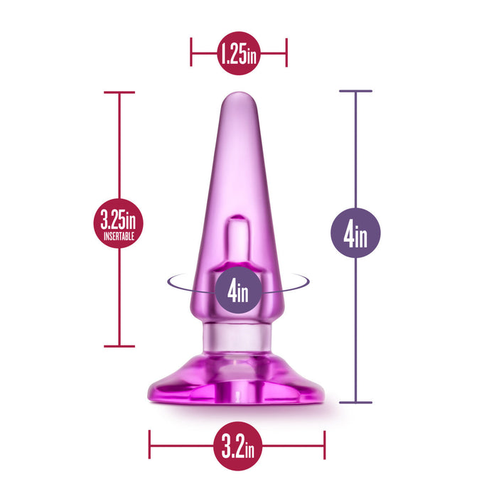 Small pink anal plug